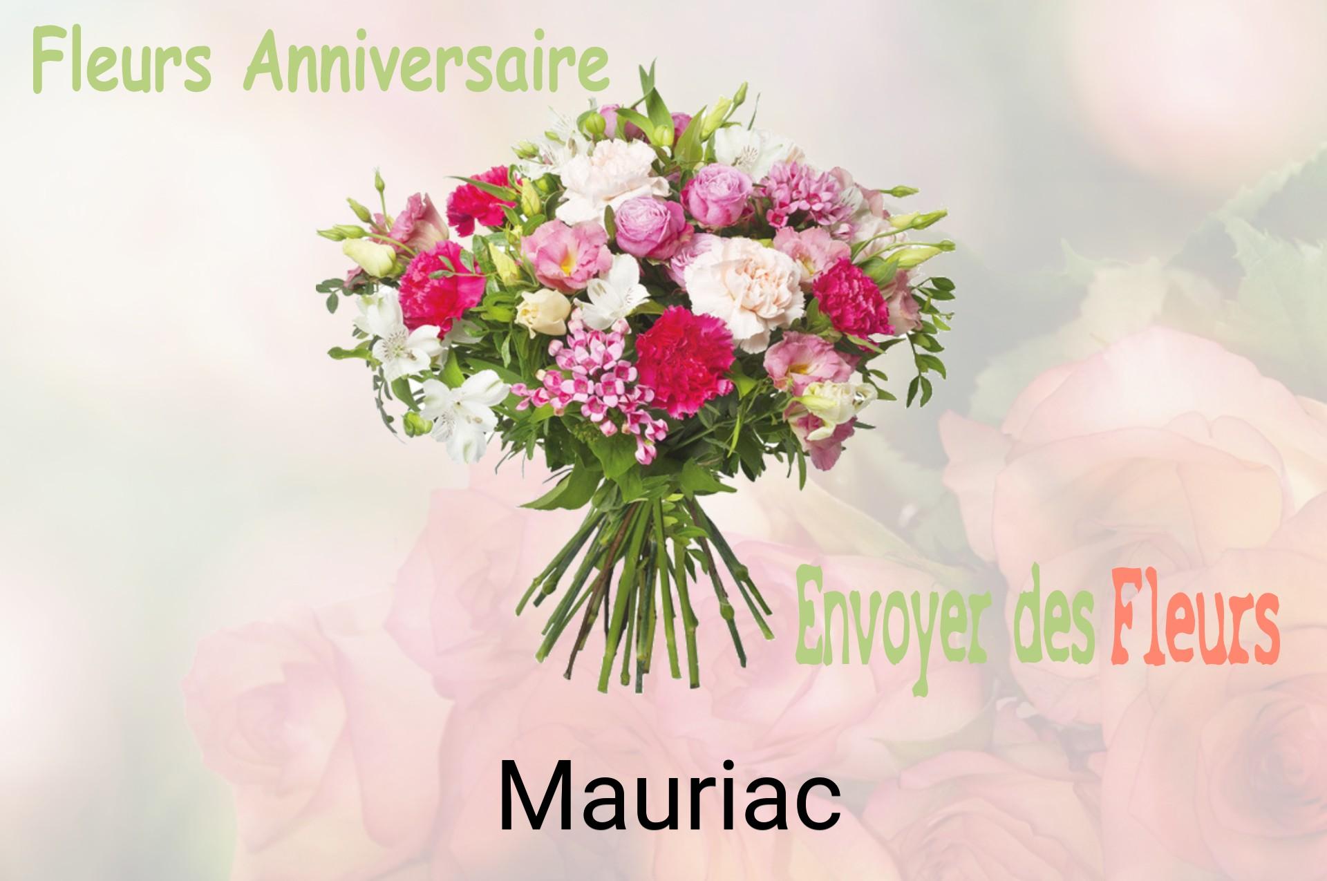 Bouquet de fleurs d’anniversaire livré à Mauriac